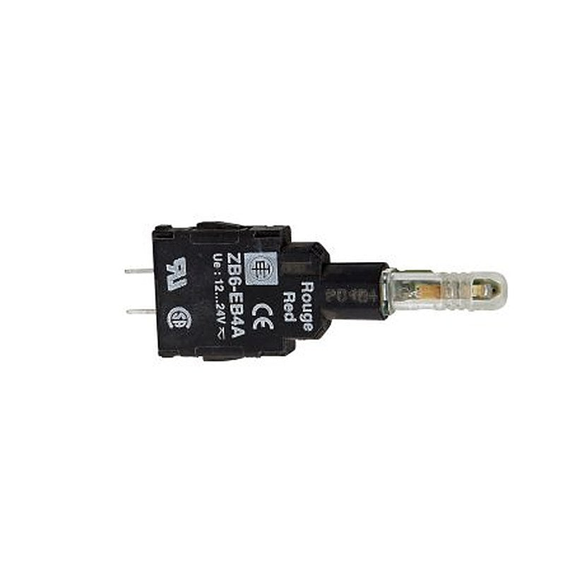 Schneider Electric, ZB6, PCB White LED Pilot Light, Dome, 24V