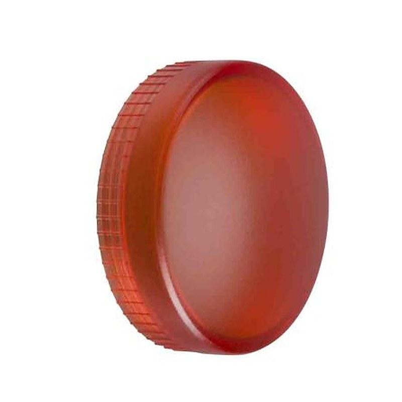 Schneider Electric Panel Mount Indicator Lens Round Style, Red, 22 mm diameter, 29 mm Long