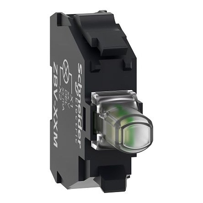 Schneider Electric Harmony XB Series Light Block, 24V, Green Light