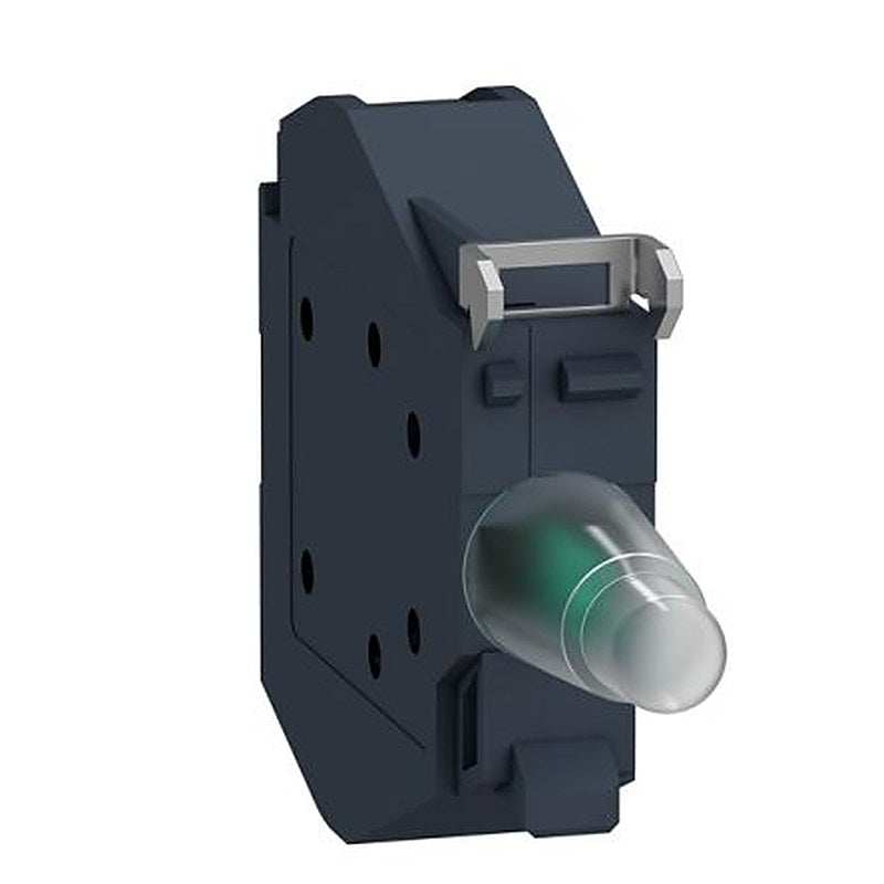 Schneider Electric ZBV Series Light Block, 24V ac/dc, Green Light