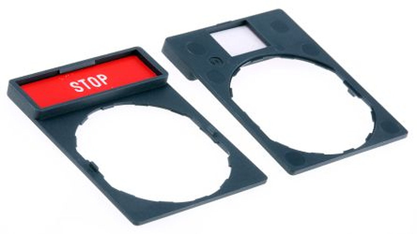 Schneider Electric Legend and Legend Holder Kit for Use with XB5 Series, XALK Series, XB7 Series, XB4 Series, XALD