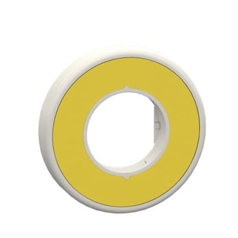 Schneider Electric Illuminated Unmarked Legend Ring for Use with Emergency Switching Off Mushroom Head Push Button