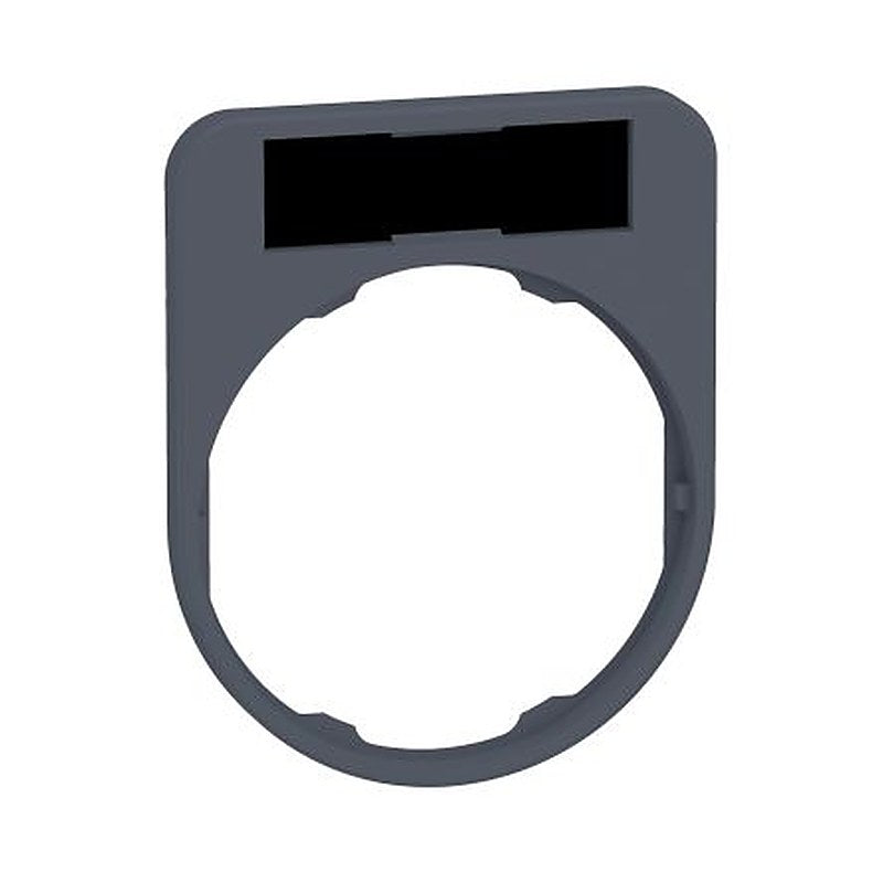 Schneider Electric Legend Plate for Use with Push Button, Pre-printed "Blank legend