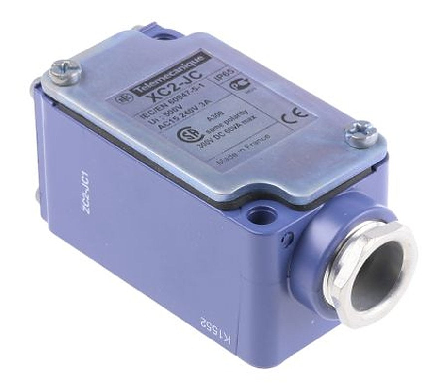 Telemecanique Sensors ZC2J Series Limit Switch, 1 CO, IP65, Metal Housing, 240V ac, 3A