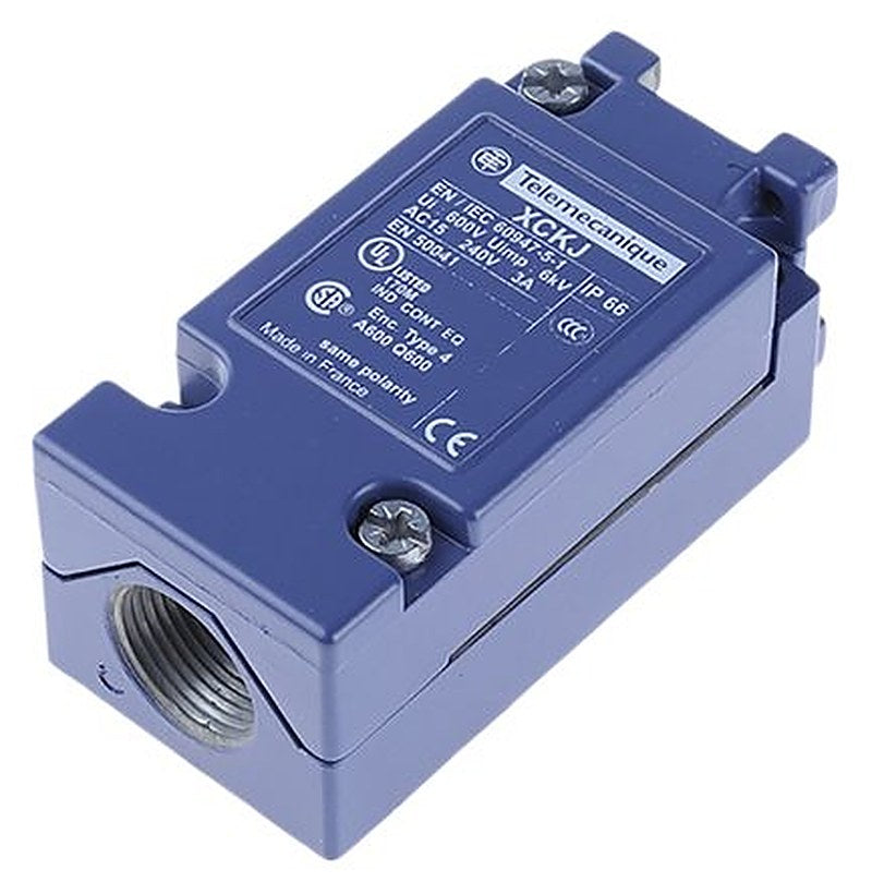 Telemecanique Sensors ZCKJ Series Limit Switch, 1 CO, IP65, Metal Housing, 240V ac, 3A