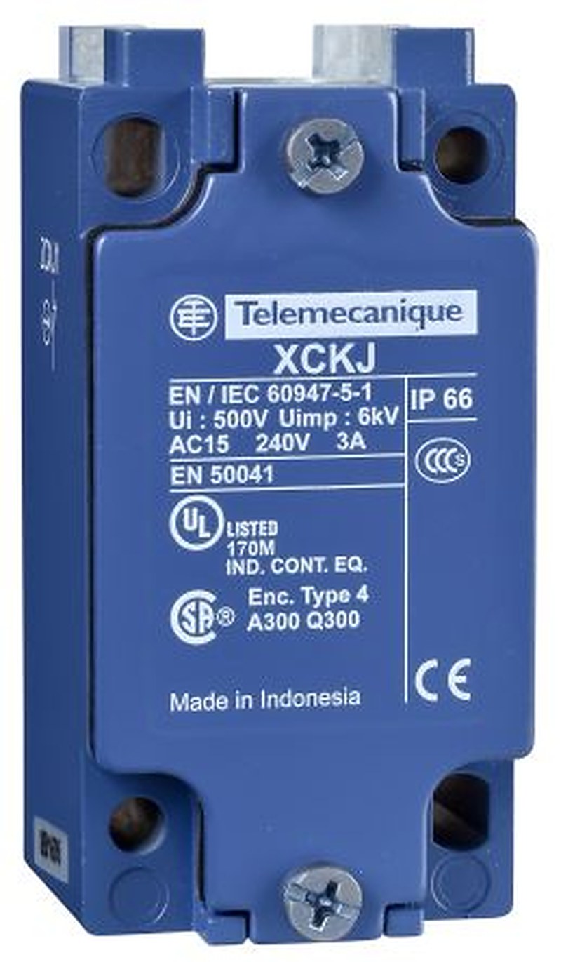 Telemecanique Sensors ZCKJ Series Limit Switch, IP66, Metal Housing, 240V ac