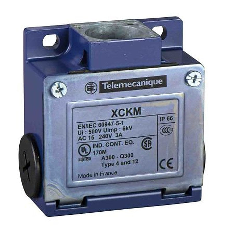 Telemecanique Sensors ZCKM Series Limit Switch, 2P, IP66, Metal Housing, 240V ac, 3A