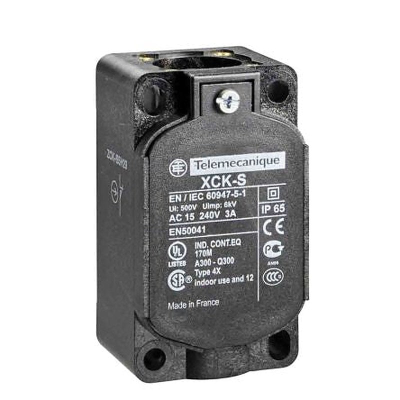 Telemecanique Sensors ZCKS Series Limit Switch, 2P, IP65, Plastic Housing, 240V ac, 3A