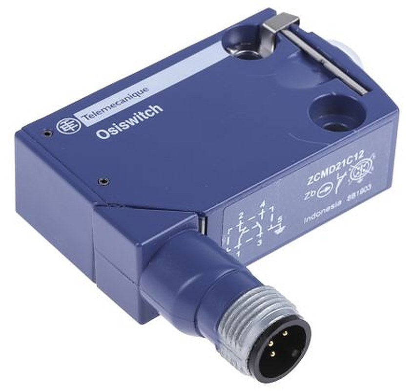 Telemecanique Sensors ZCMD Series Limit Switch Body, 1 NO/1 NC, IP67, IP66, Zamak Housing, 50V ac, 3A