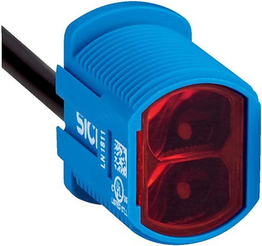 SICK Retroreflective Photoelectric Sensor, Cylindrical Sensor