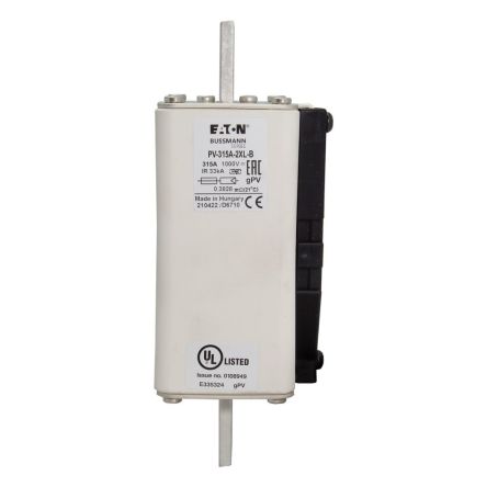 Eaton 315A Tag Fuse 2XL 1000V, 167 mm
