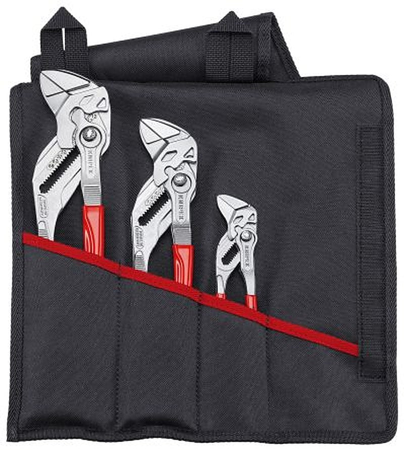 Knipex 00 19 55 S7 3-Piece Tool Roll Plier Set