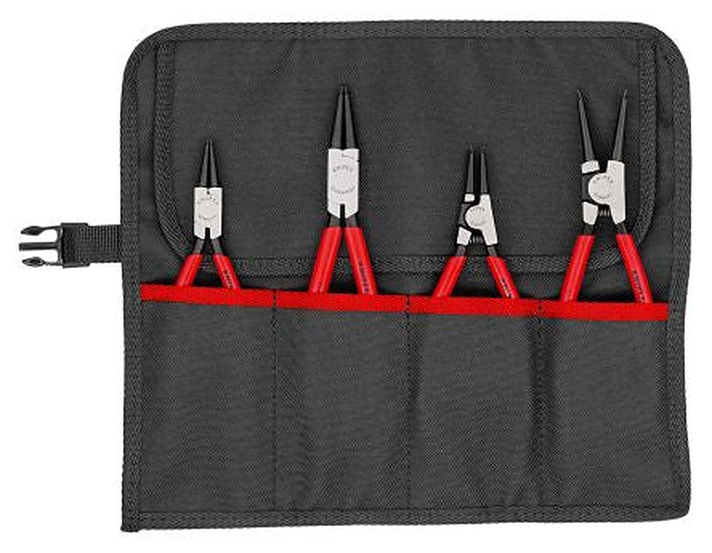 Knipex 4-Piece Straight Nose Circlip Plier Circlip Plier Set