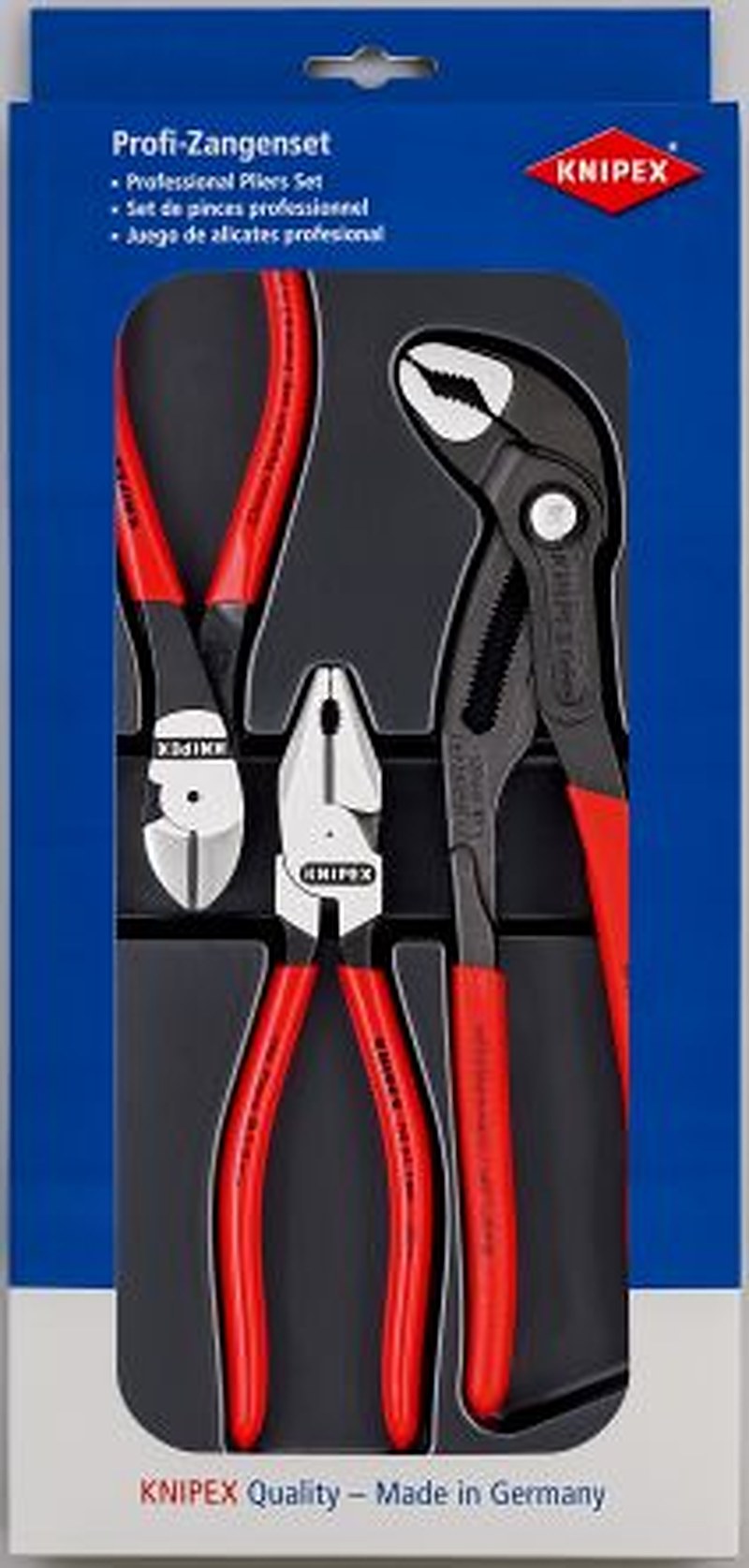 Knipex 3-Piece 3-Piece Plier Set Plier Set
