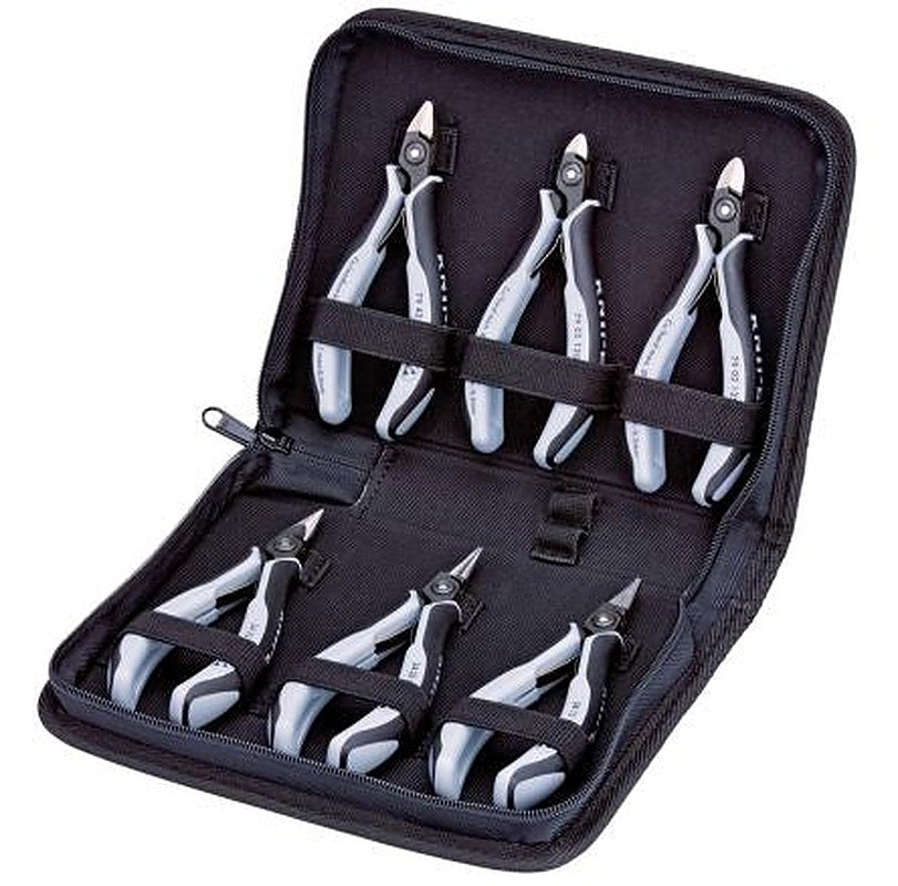 Knipex 6-Piece Electronic Plier Case Plier Set