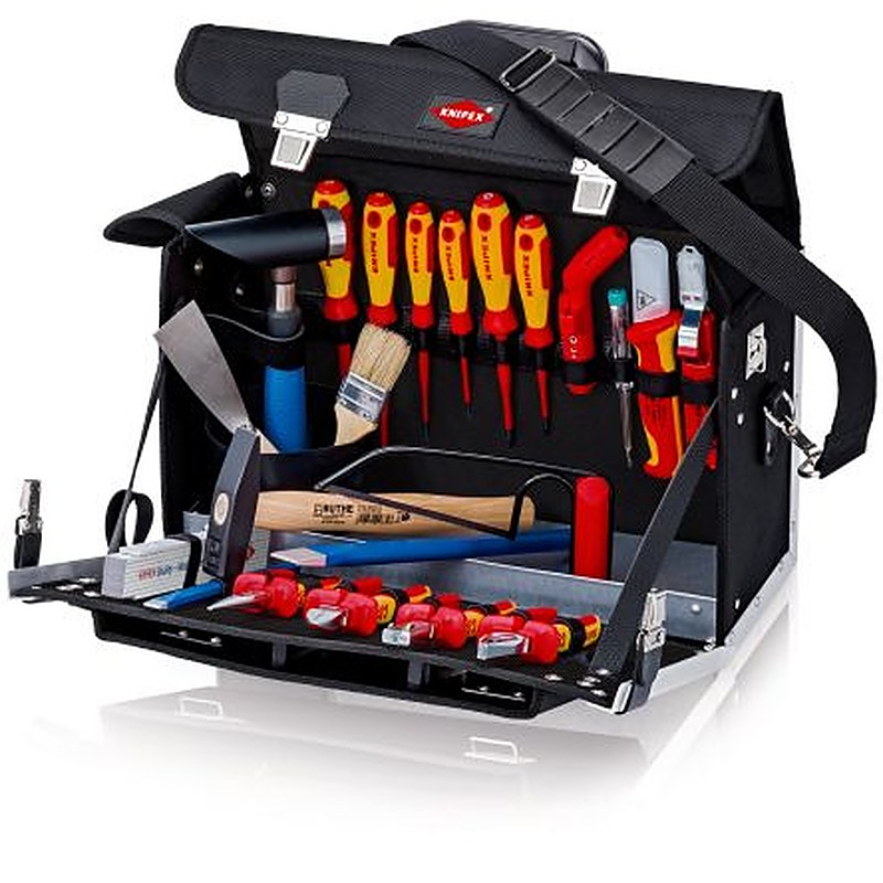 Knipex 23 Piece Electrician Tool Kit Tool Case with Case VDE/1000V Approved