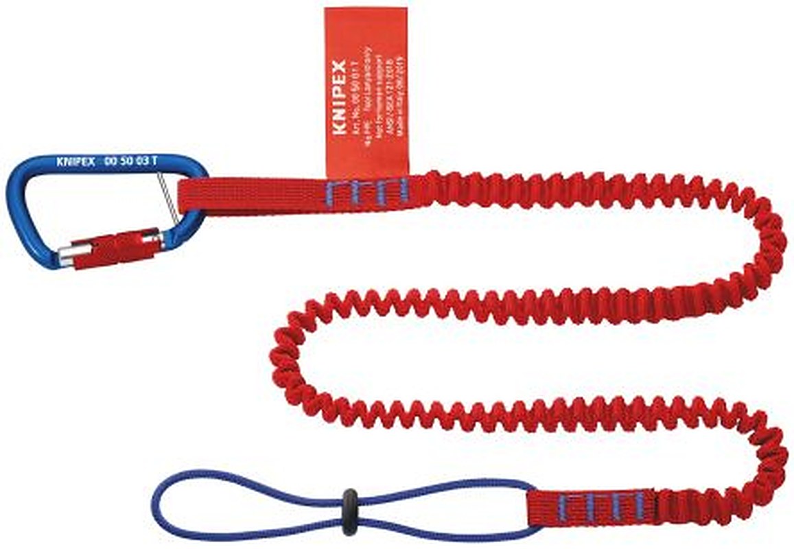Knipex Elasticated Flat Belt Tool Lanyard, 1.5 kg Lanyard