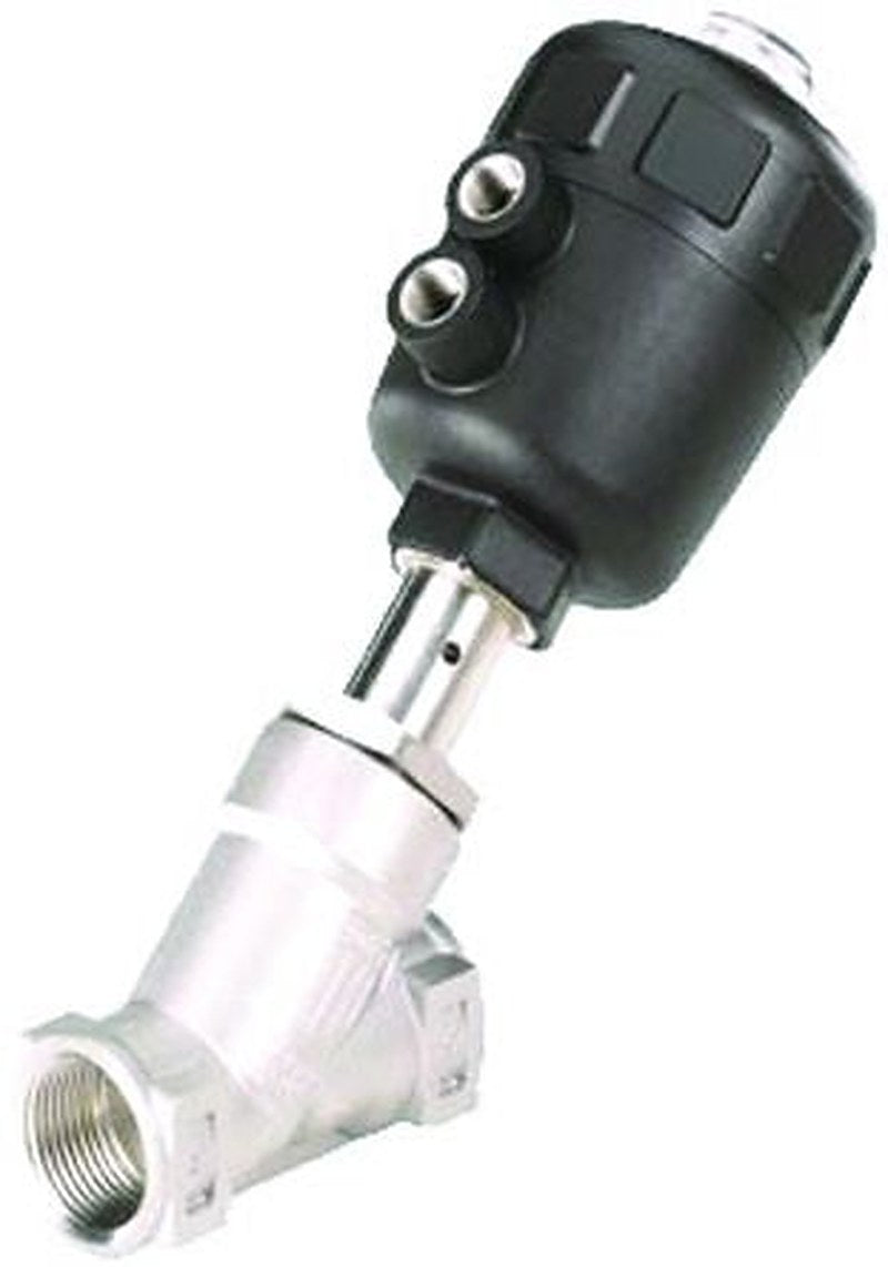 Burkert Angle type Pneumatic Actuated Valve, 10 bar 2 in