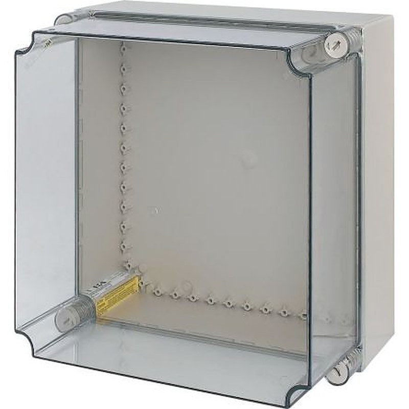 Eaton xEnergy Safety Series Grey Plastic General Purpose Enclosure, IP65, IK10 375 mm, 275 mm, 375 mm