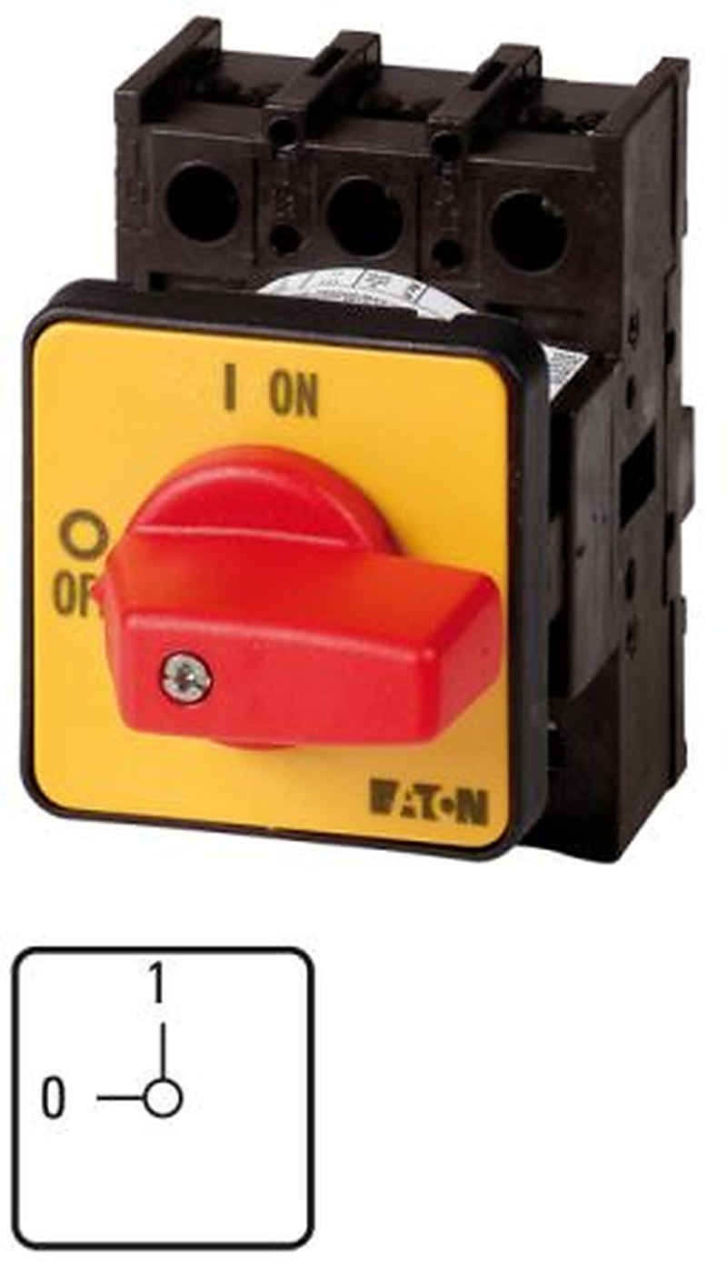 Eaton 3-Pole Flush Isolator Switch -, IP65