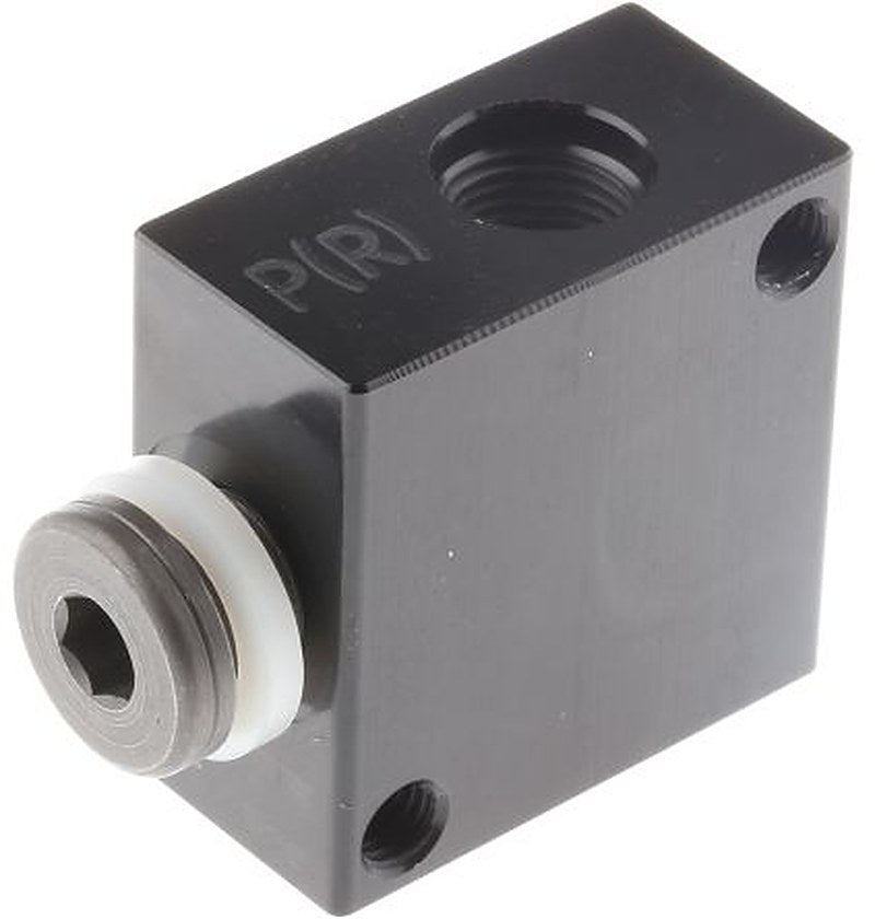 Burkert Solenoid Valve 1-Way Manifold for use with 6014 Solenoid Valve