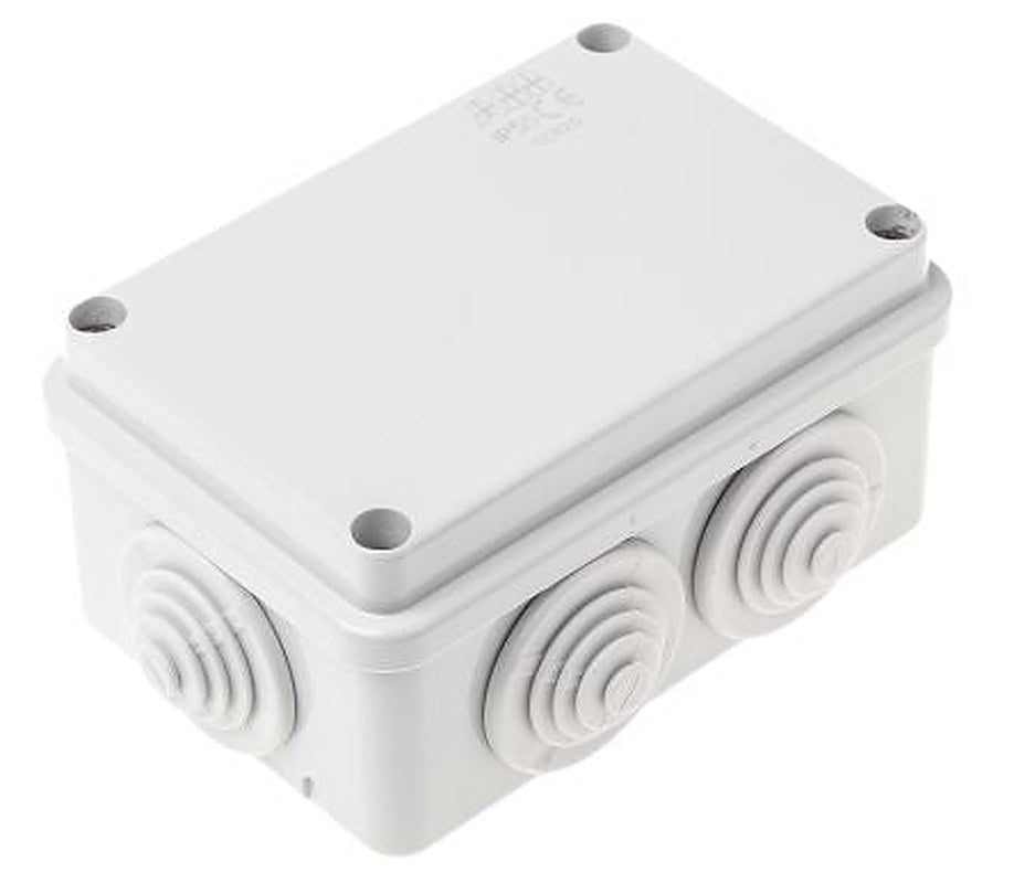 ABB Grey Polyamide 66, Halogen Free Thermoplastic, Thermoplastic Junction Box, IP55, 50 mm, 105mm 70 mm