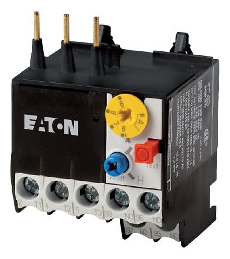 Eaton, ZE Overload Relays Overload Relay 1 NO/1 NC, 0.16A, 0.24 A Contact Rating, 690V 1 NO/1 NC