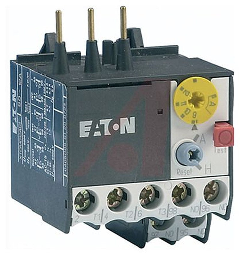 Eaton, XT Overload Relay 1 NO/1 NC, 12A F.L.C, 10A Contact Rating, 2.6 W 3P