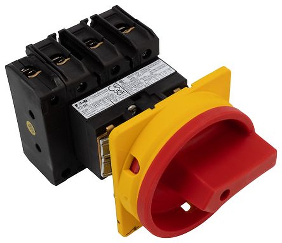 Eaton 3-Pole Panel Mount Isolator Switch -, IP65, 640A, 30 kW