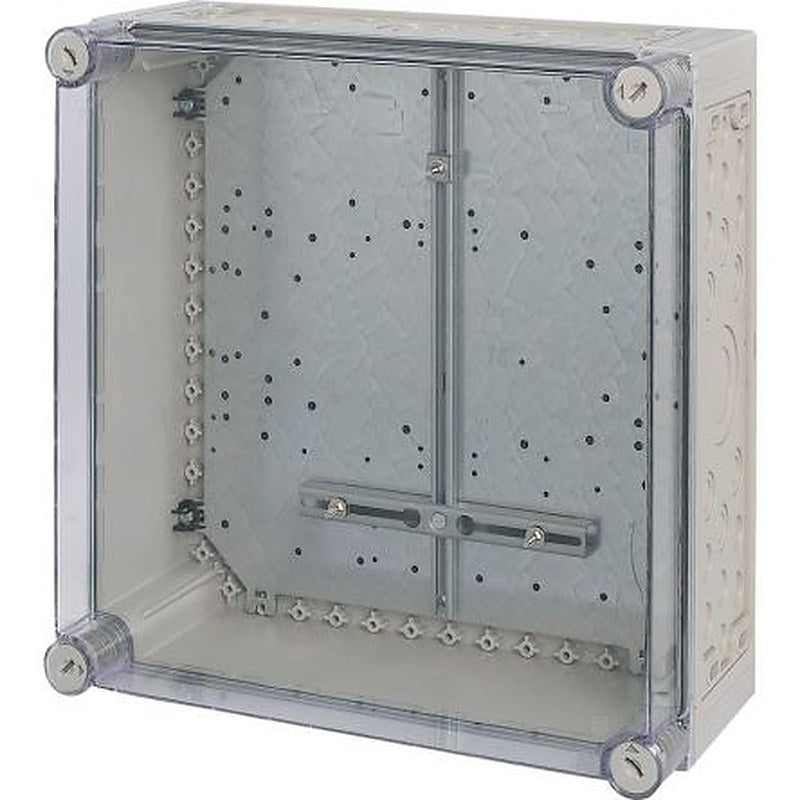 Eaton Eaton xEnergy Series Grey Plastic General Purpose Enclosure, IP65, IK10 375 mm, 150 mm, 375 mm