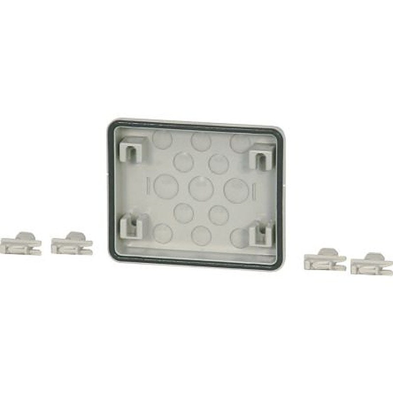 Eaton Plastic Enclosure Accessory Knockout Flange, 142mm W, 115 mm L for Use with 187.5 mm Enclosure, xEnergy Safety Ci,