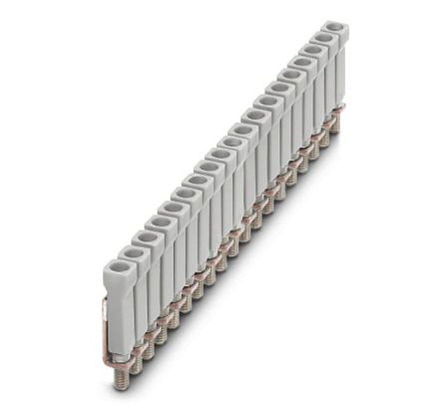 Phoenix Contact LB 100-6 GY Series Jumper Bar for Use with Modular Terminal Block