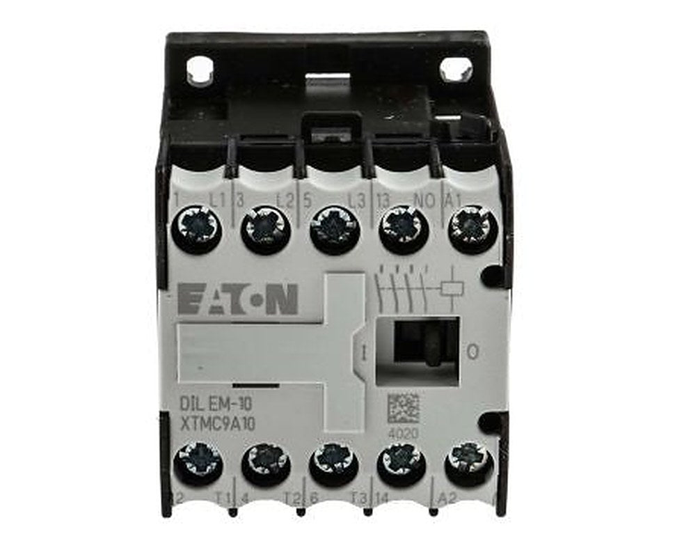 Eaton DILM Contactor, 24V ac Coil, 3-Pole, 9 A, 4 kW 24V ac, 3 NO, 690V ac