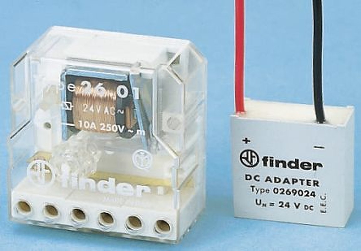 Finder 26 5 Way 400V Panel Relay Socket Adapter, for use with Living Room Light Control, Bedroom Light Control, Lighting