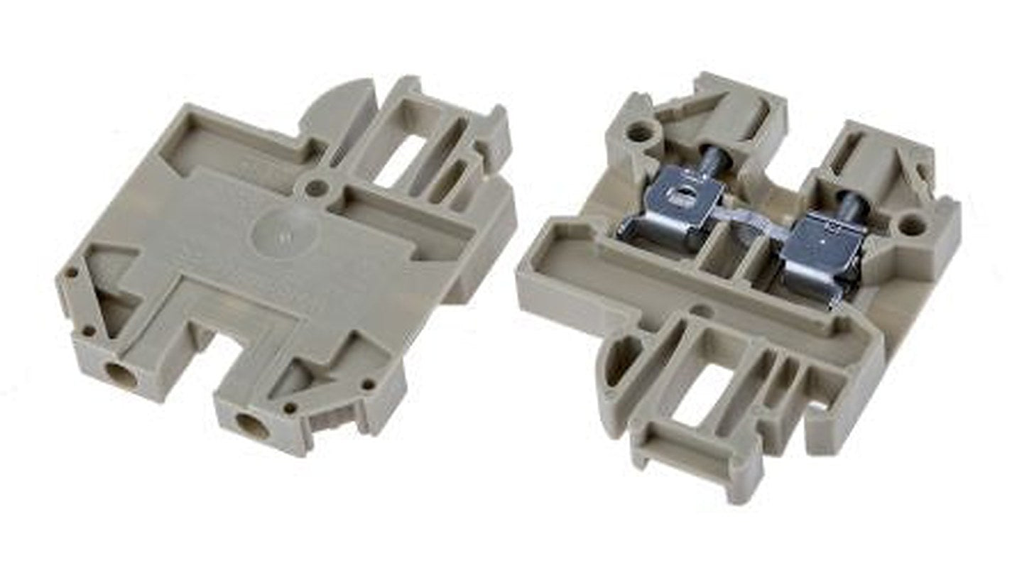 Weidmüller SAK Series Feed Through Terminal Block Brown, 2.5mm², 1-Level, Screw, IECEx