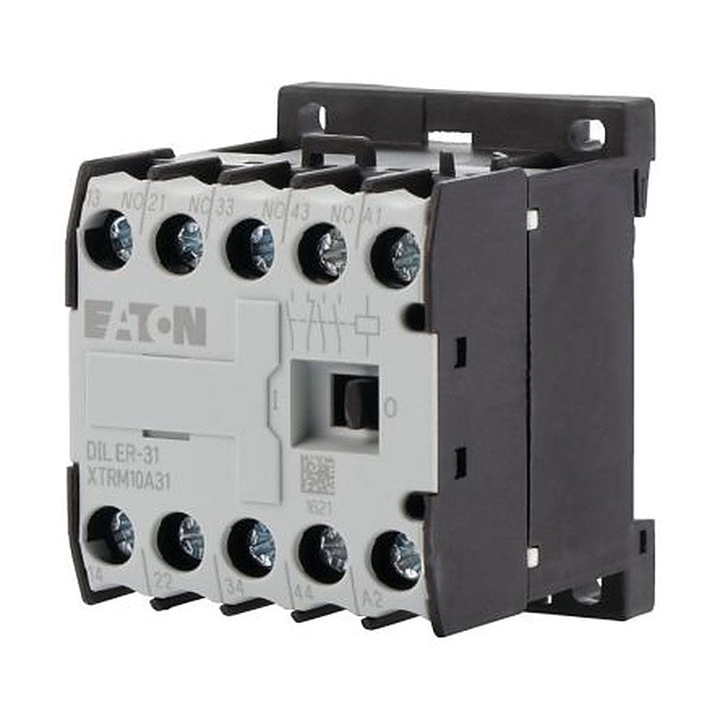 Eaton DILER Contactor Relay, 42V Coil, 4-Pole, 6 A, 1.8 W 42V, 3 NO/1 NC, 600V ac