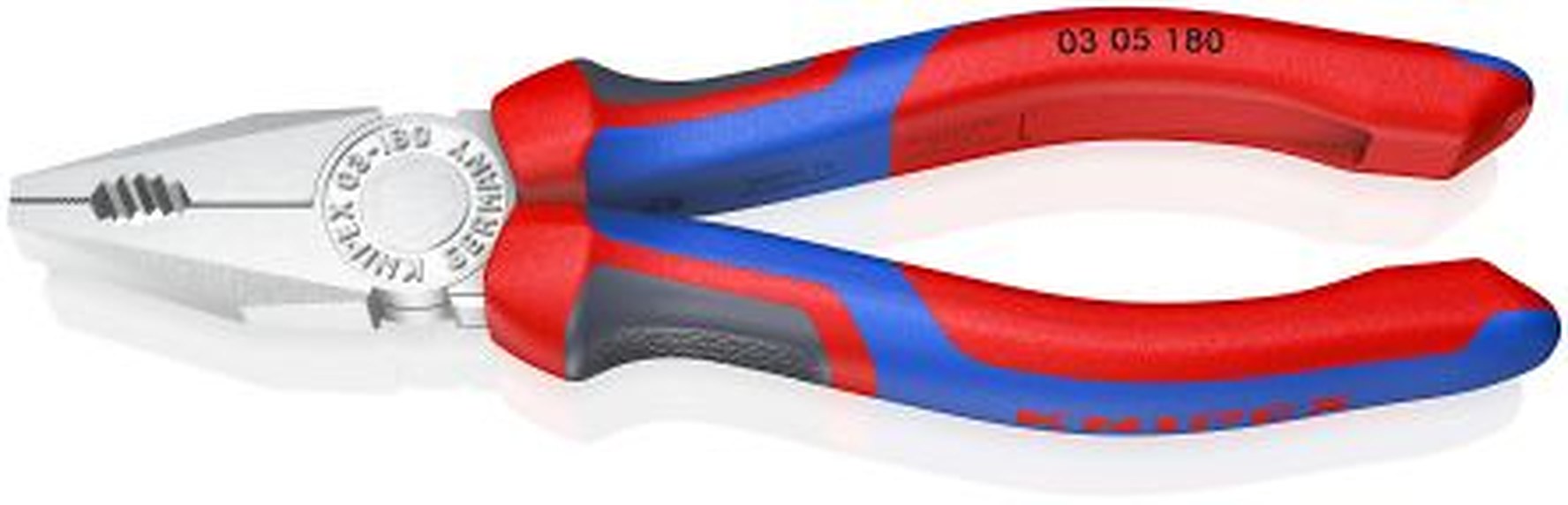 Knipex 1-Piece Combination Plier, 180 mm Overall