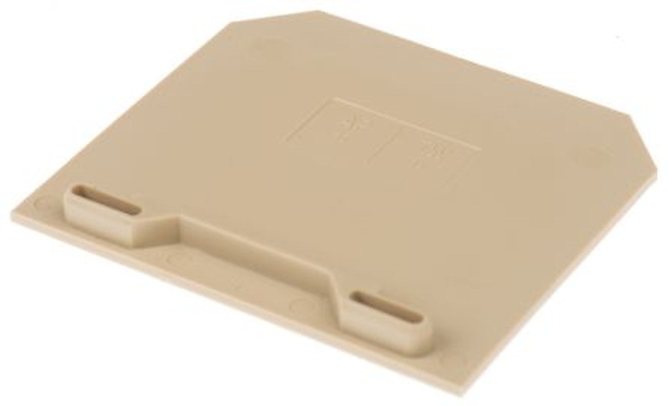 Weidmüller SAK Series End Cover for Use with DIN Rail Terminal Blocks