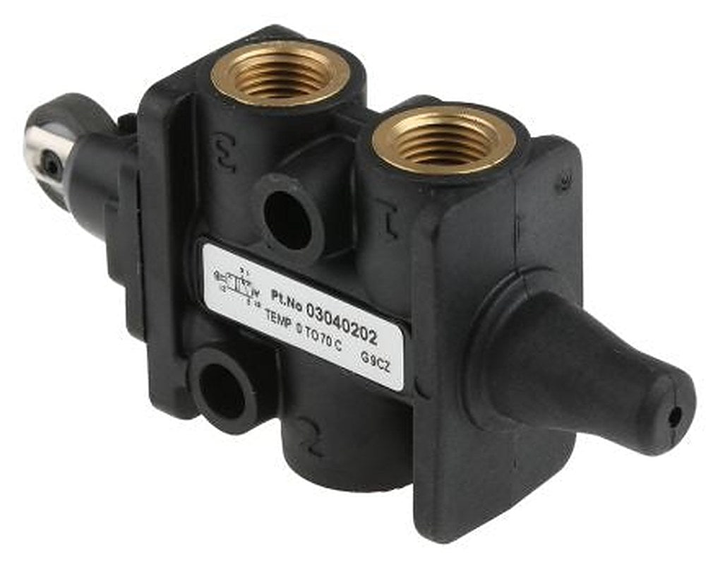 Norgren Roller Pneumatic Manual Control Valve 03 Series, G G 1/8, III B