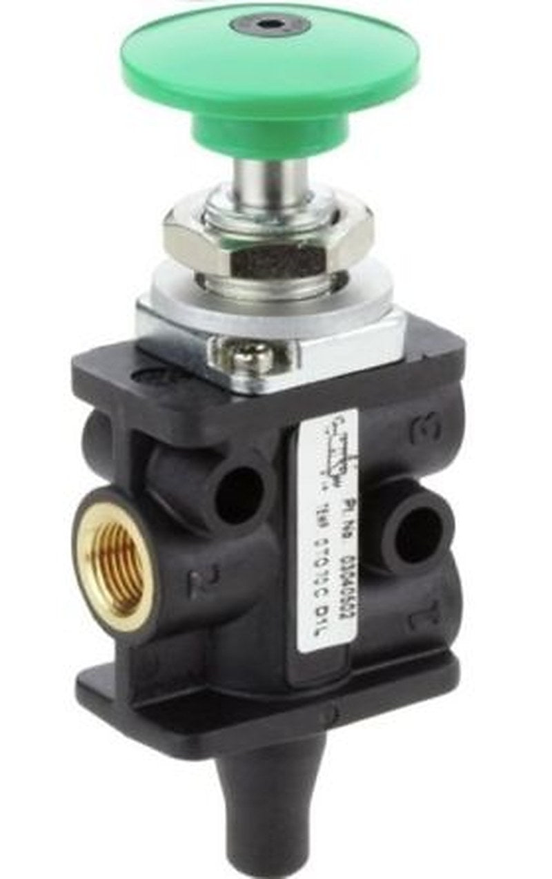 Norgren Button Mechanical Valve 304 Series, G G 1/8, III B