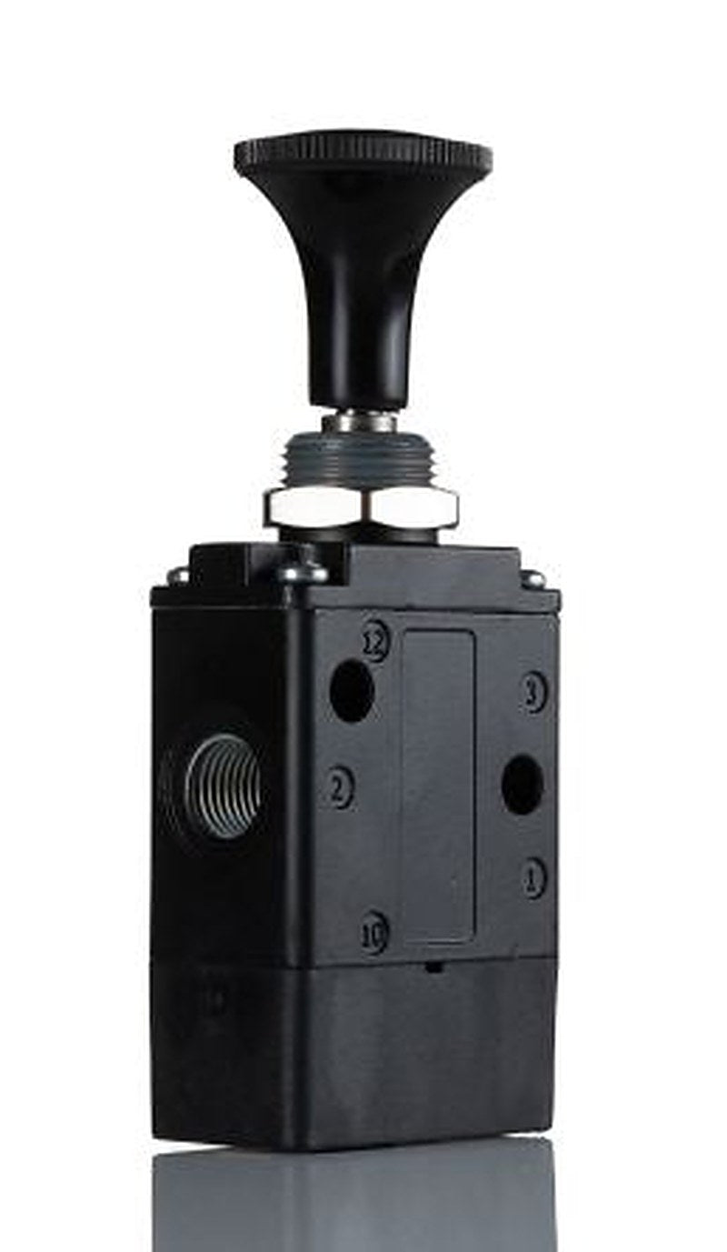 Norgren Knob Pneumatic Manual Control Valve 03 Series, G G 1/4, III B