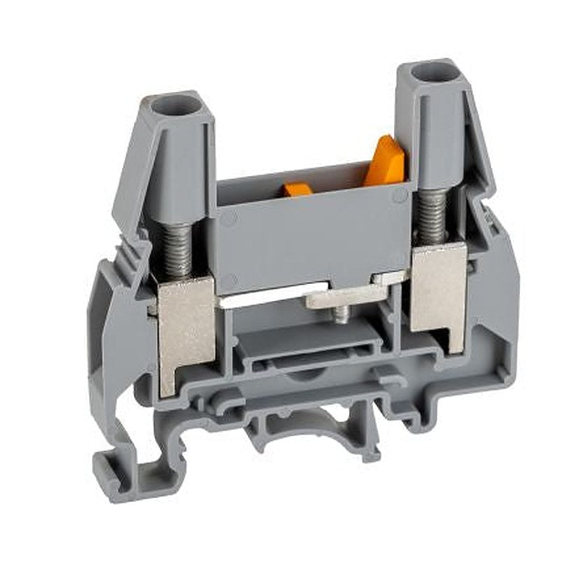 Phoenix Contact 0309109 URTK/S-BEN 10 Series Test Disconnect Terminal Block Grey, 0.5mm², 16 mm², 1-Level, Screw