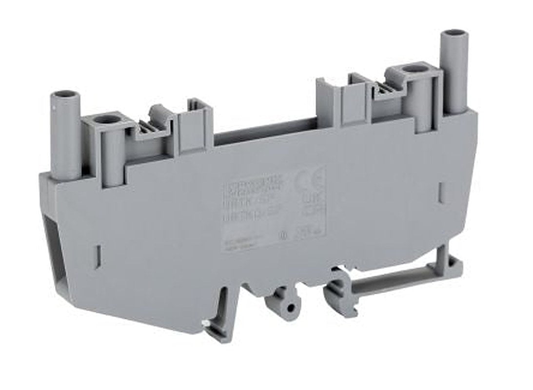 Phoenix Contact 0311126 URTK/SP Series Test Disconnect Terminal Block Grey, 0.5mm², 10 mm², 1-Level, Screw