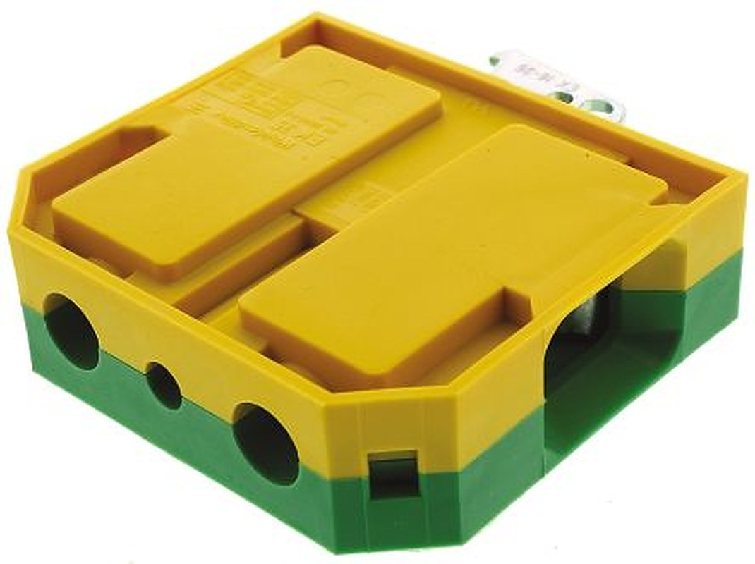 Weidmüller 2-Way EK 35 Earth Terminal Block, 35mm², 2AWG, 6 AWG Wire, Screw, Nylon Housing, ATEX