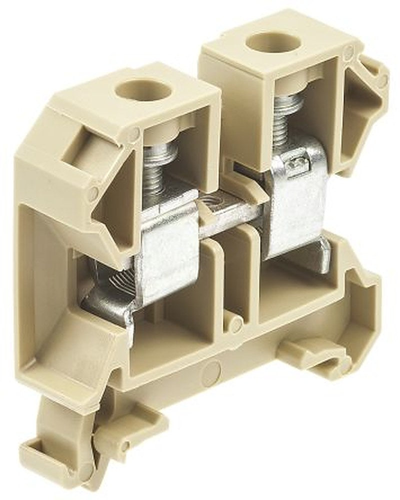 Weidmüller 0380660000 SAK Series Feed Through Terminal Block Beige, 16mm², 1-Level, Screw, IECEx/ATEX