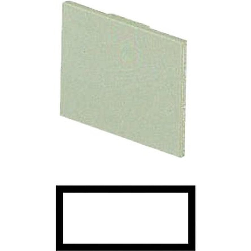 Eaton Insert Label for Use with RMQ16 Series For Labeling, Pre-printed "Blank