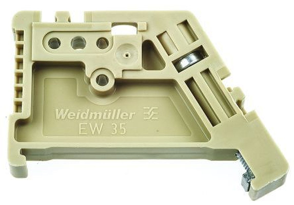 Weidmüller EW Series End Stop for Use with DIN Rail Terminal Blocks, ATEX