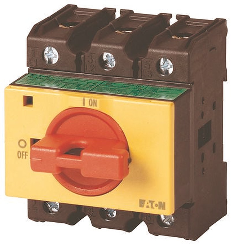 Eaton 3-Pole Panel Mount Isolator Switch -, IP30