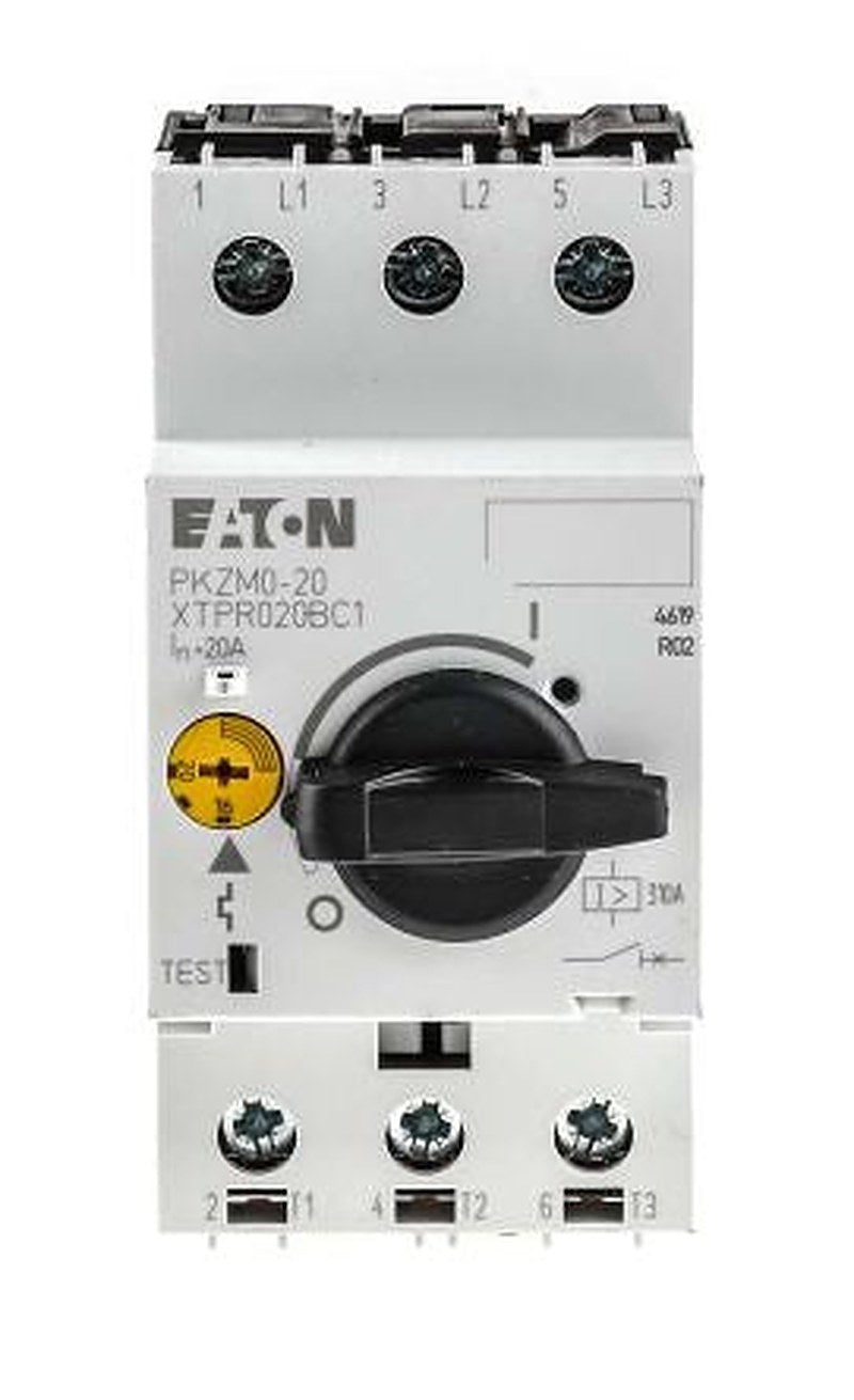 Eaton 16A, 20 A PKZM 0 Motor Protection Circuit Breaker, 690V ac, 40 °C, -5 °C