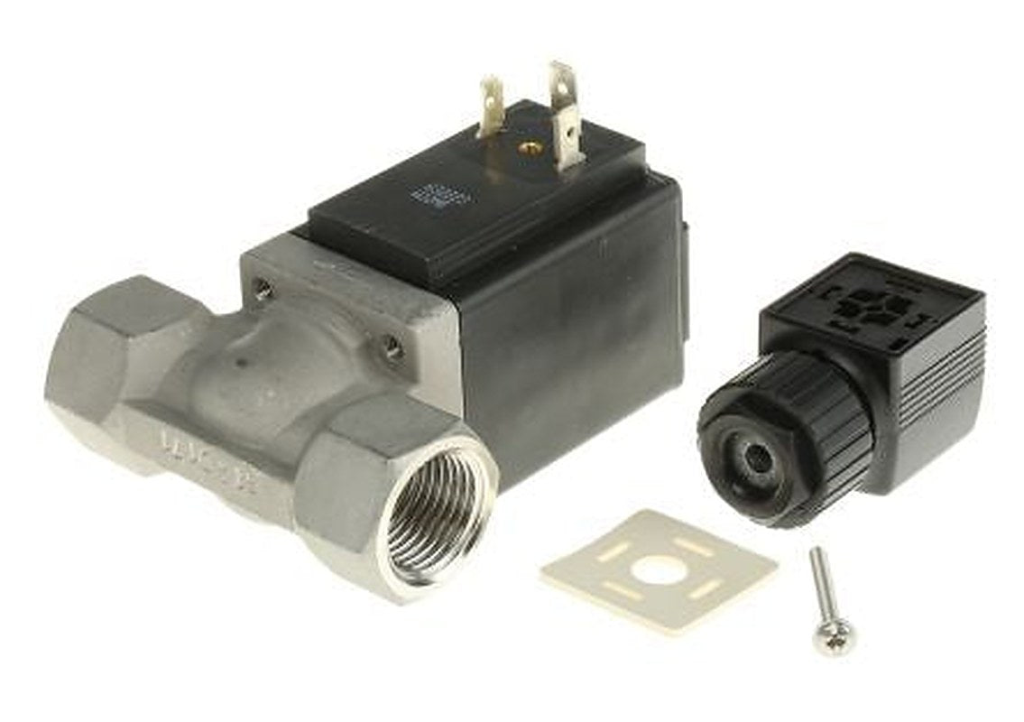 Burkert Solenoid Valve 049053, 2 Port, NC, 110V ac